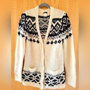 JCrew Fair Isle Sweater Medium